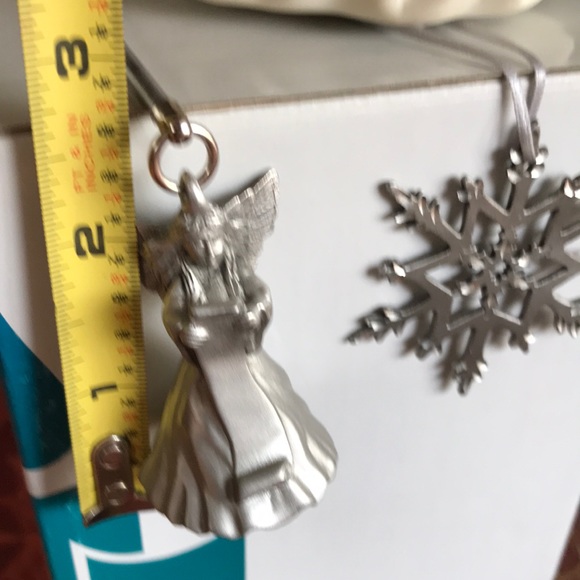 Partylite Pewter ANGEL Candle SNUFFER with Ceramic ANGEL of LIGHT single candle - Picture 11 of 14